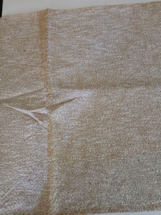 Coppia di Tende pesanti beige in cotone 