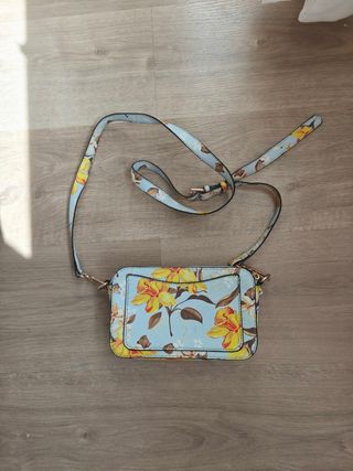 Bolso Parfois floral azul-amarillo
