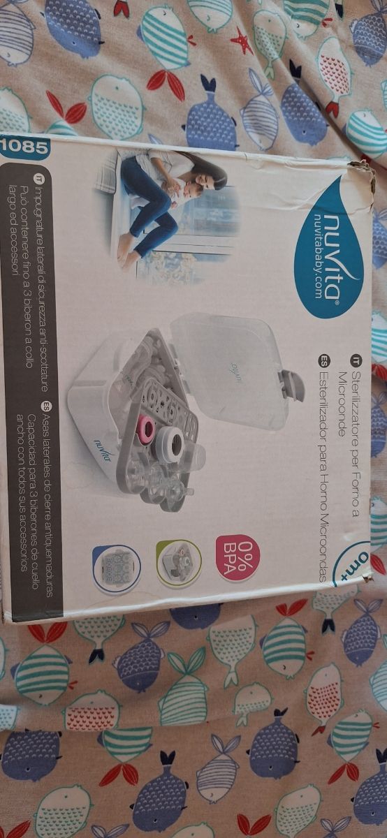 Esterilizador Microondas Nuvita