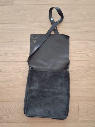 Borsa Diesel nera a tracolla uomo