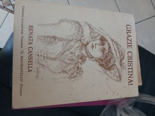 Libro Grazie cristina rarissimo introvabile 