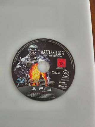 PS3 Battlefield 3 Edición Limitada
