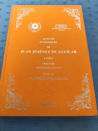  "Acto de Investidura" de Juan Jiménez de Aguilar 