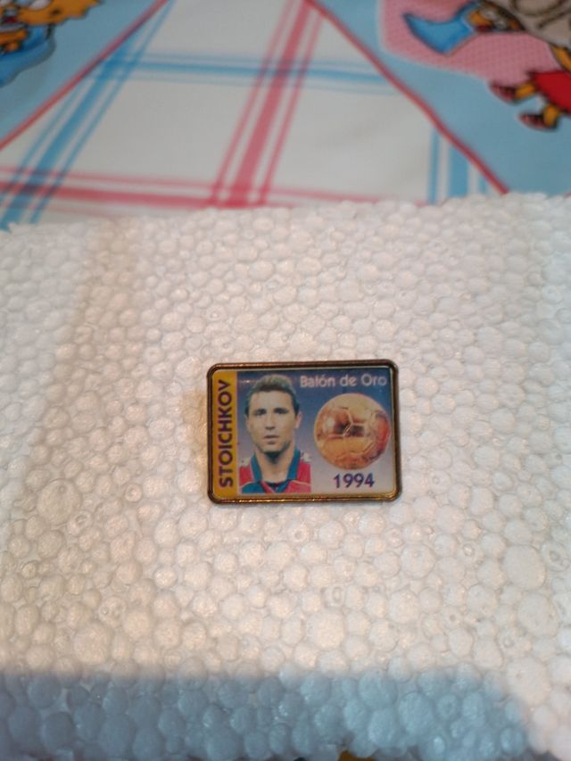 Pins FC Barcelona - Stoichkov Balón de Oro 1994