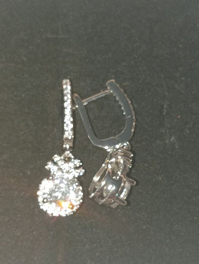 Pendientes Plata Brillantes