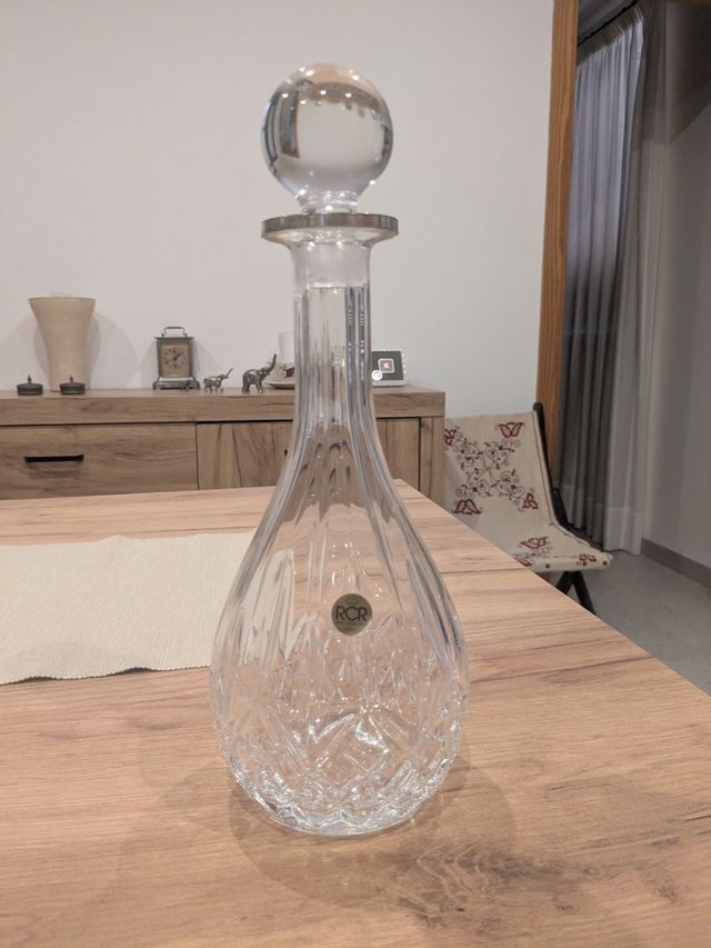 Decantador cristal RCR antiguo