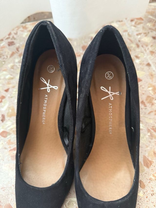 Zapatos Atmosphere negros - talla 38