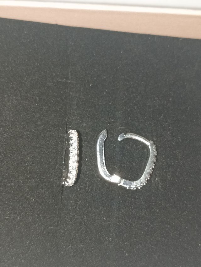 Pendientes Plata circonitas