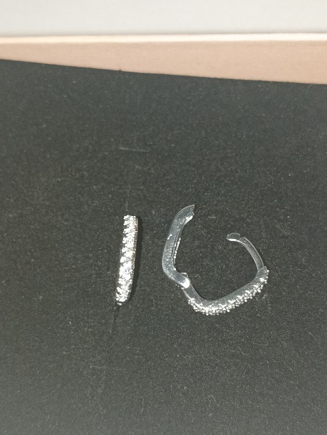 Pendientes Plata circonitas