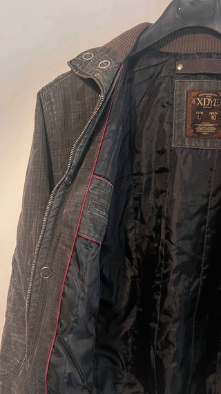 Pull and bear - Chaqueta L - Gris Oscuro