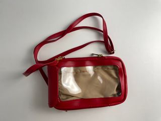 Bolso bandolera rojo