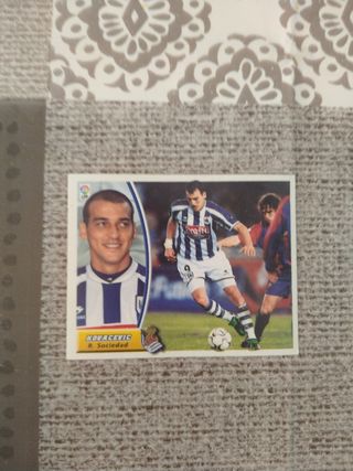 Cromos plantilla Real Sociedad 2003-2004.