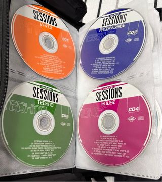 MALETÍN 88 CDS MÚSICA ELECTRÓNICA 