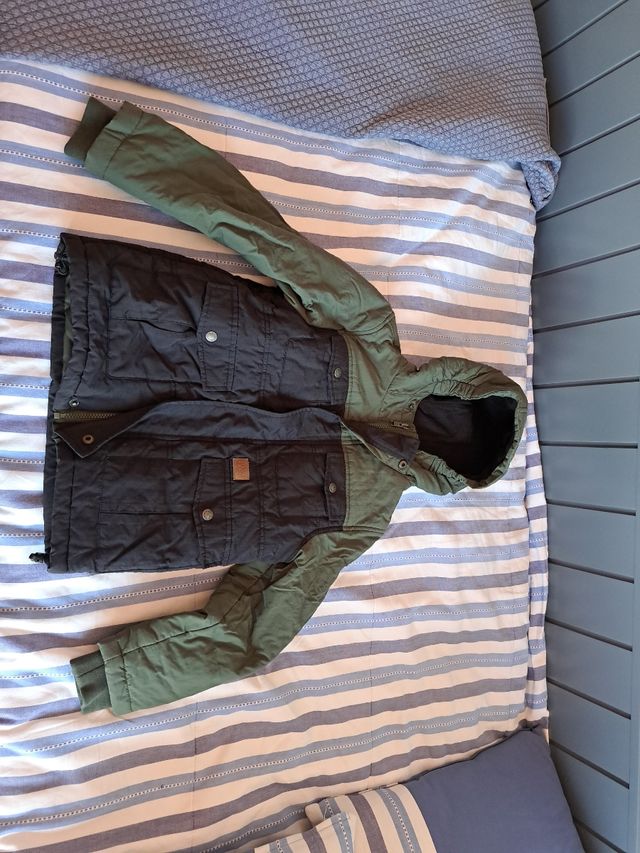 Chaqueta Billabong niño - negra y verde