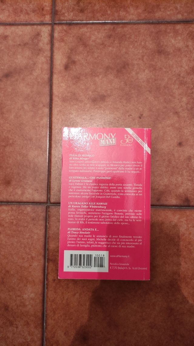 Set 2 libri Harmony Maxi