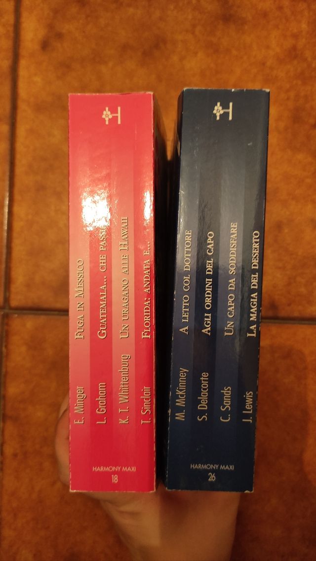 Set 2 libri Harmony Maxi