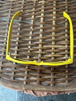Occhiali da sole Ray-Ban marroni e gialli
