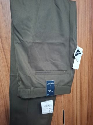 Pantalón verde oliva hombre talla 44