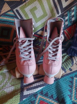 Patines Oxelo talla 36 - Rosa
