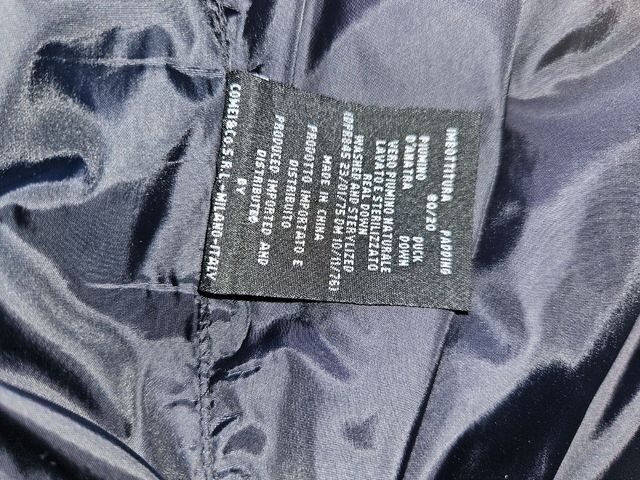 Giubbotto 313 invernale nero tg M