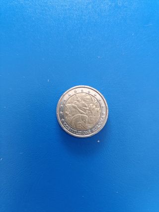 Moneda 2€ Italia Conmemorativa.