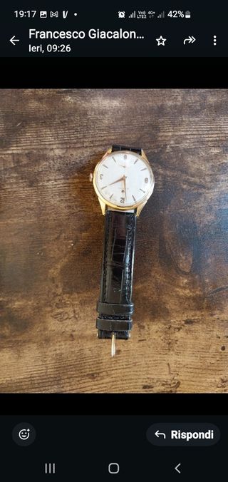 Zenith Orologio Vintage uomo
