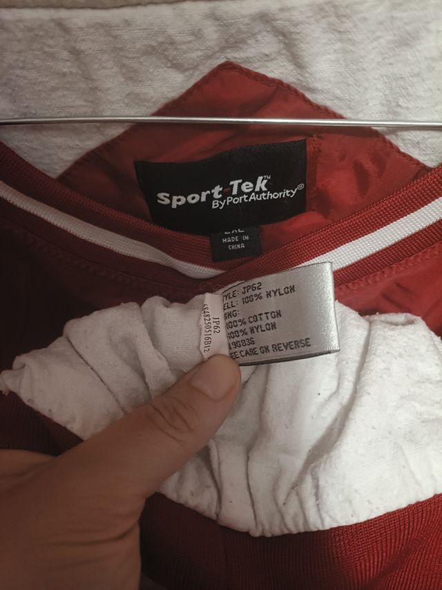Chaqueta Sport Tek roja XL