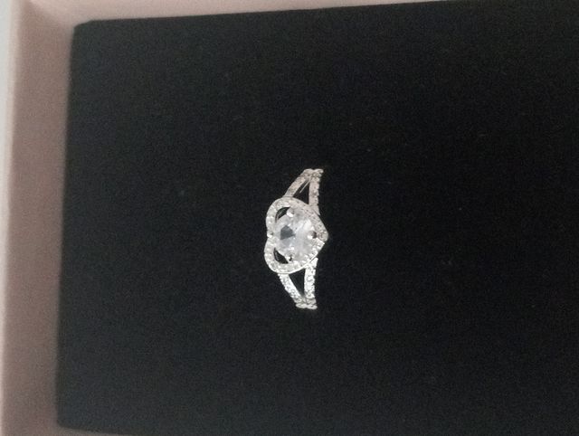 Anillo Plata con Zirconia