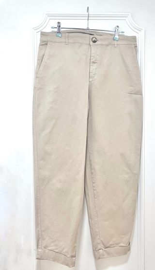 Pantalón Massimo Dutti beige