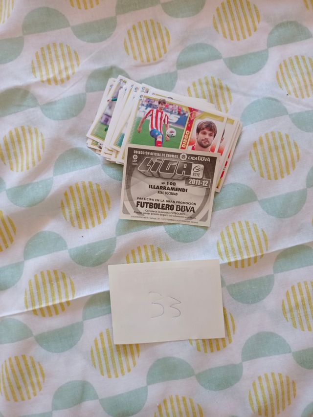 Cromos Panini 2011-12 Fútbol