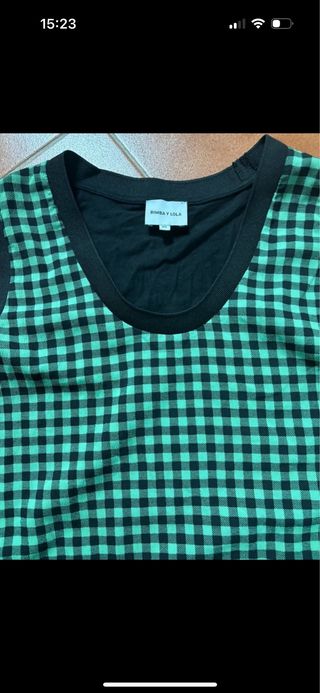 Chaleco Bimba & Lola - Verde Negro