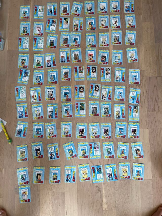 Dragon Ball -Cartas serie azul 1997