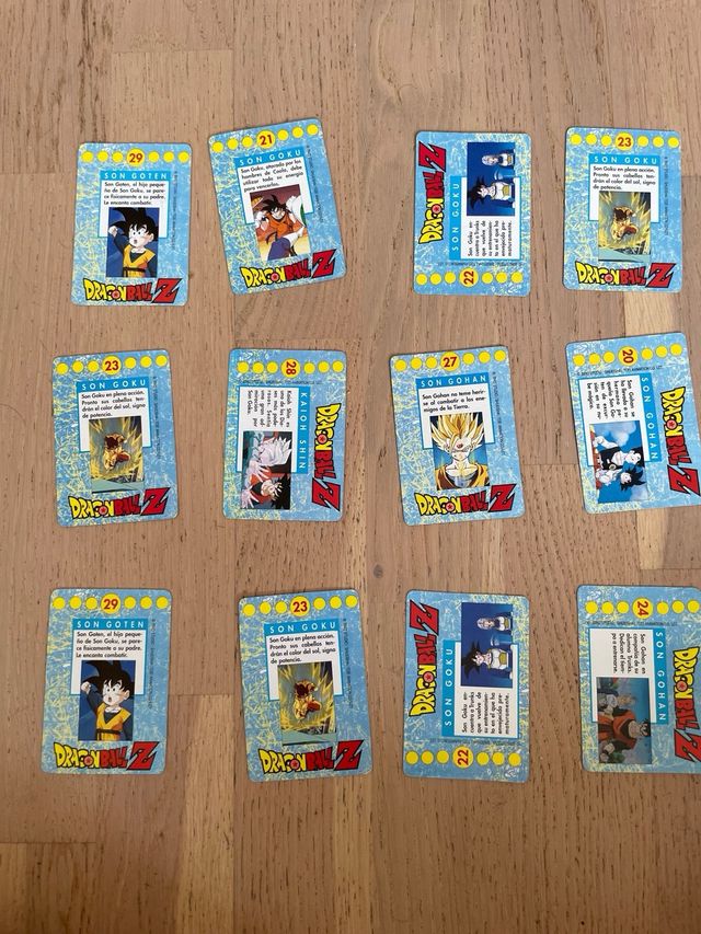Dragon Ball -Cartas serie azul 1997