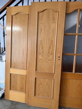 Puertas madera maciza pino - 4 unidades