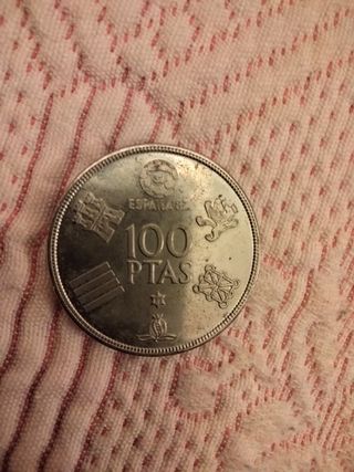 Moneda 100 pesetas España 1980