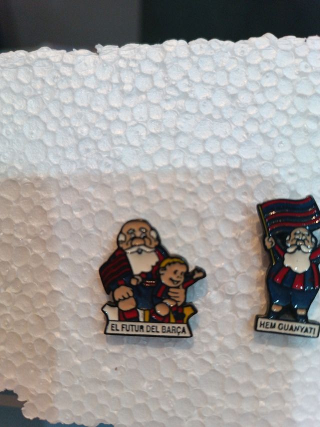 Pins Barça: El Futur, Homenaje, Champions