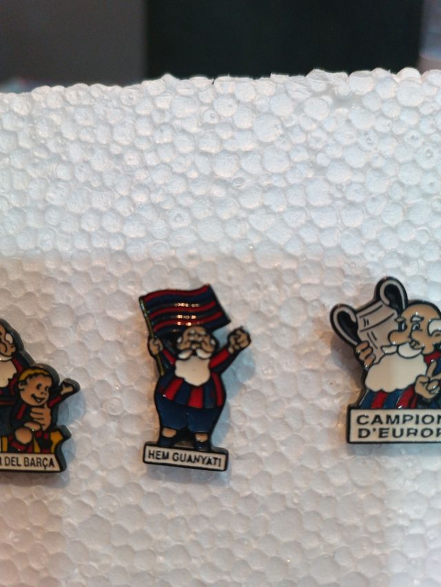 Pins Barça: El Futur, Homenaje, Champions