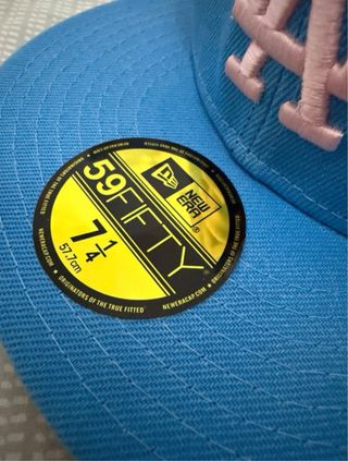 Cappello New Era 59Fifty LA celeste