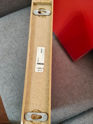 Estantes rojos IKEA - 2 uds.