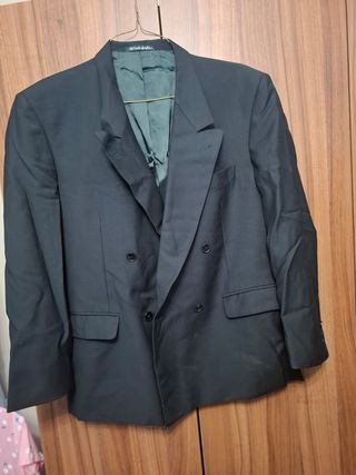 Chaqueta negra SG Conte Inglese talla 56 
