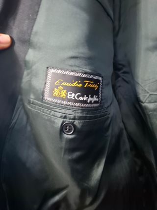 Chaqueta negra SG Conte Inglese talla 56 