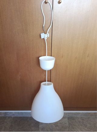 Lampara Ikea blanca - colgante