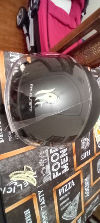 Casco moto MT Helmets Negro Mate