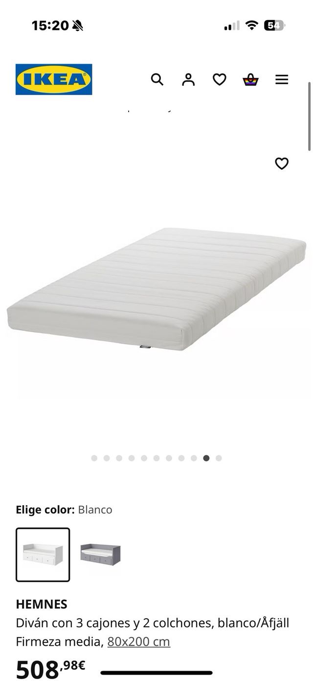 Colchón Ikea - Cama diván
