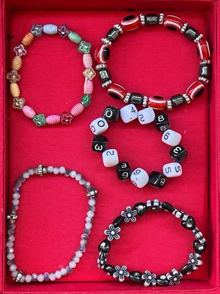 Set di 20 braccialetti per ragazze