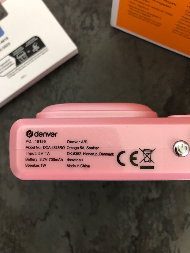 Fotocamera Denver - Rosa