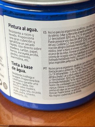 Pintura Acualux Azul Marino Satinado