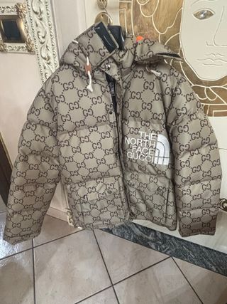 Giubbotto The North Face x Gucci Beige