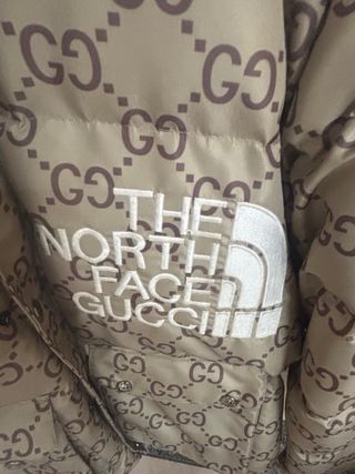 Giubbotto The North Face x Gucci Beige
