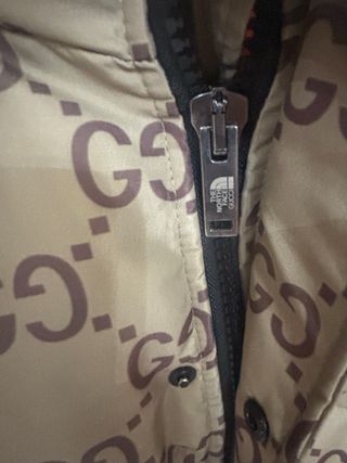 Giubbotto The North Face x Gucci Beige